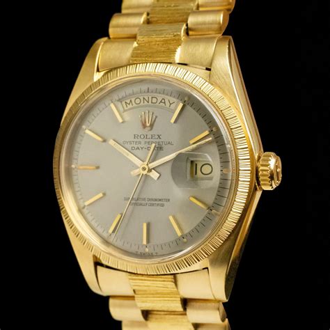 yellow-gold rolex day date 1807|Rolex 1807 day date.